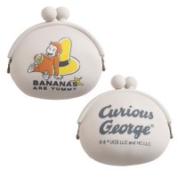 REAL STYLE/リアルスタイル REAL STYLE がま口 シリコン おさるのジョージ Curious George グッズ 小物入れ トリーツポーチ おやつ 犬 餌 コイン/508081830