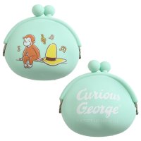 REAL STYLE/リアルスタイル REAL STYLE がま口 シリコン おさるのジョージ Curious George グッズ 小物入れ トリーツポーチ おやつ 犬 餌 コイン/508081830