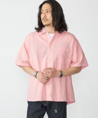 SHIPS MEN/SHIPS: インディアン エンブロイダリー コットンヘンプ ウィークエンド シャツ/508081893