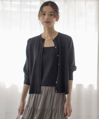KUMIKYOKU(S SIZE)/【接触冷感・UVケア】ラメニット アンサンブル/508081952