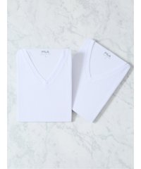 GRAND-BACK/グランバック GRAND－BACK 【大きいサイズ】フィラ/FILA エアーメッシュ Vネック半袖インナー 2枚組/508082065