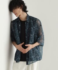 tk.TAKEO KIKUCHI/シアーフラワーシャツ/508082221