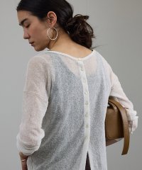 サロン　アダム　エ　ロペ/シアークレープ2WAYカーディガン/508082364