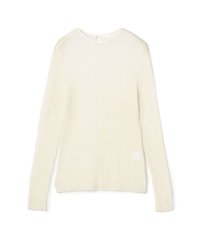Ballsey/シアーダブルジャカード バックリボンプルオーバー/508082375