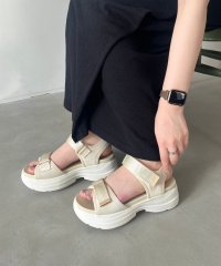 WA ORiental TRaffic/ダブルエー オリエンタルトラフィック WA ORiental TRaffic サンダルスポーツサンダルダブルベルト厚底軽量疲れにくい42207/506003945
