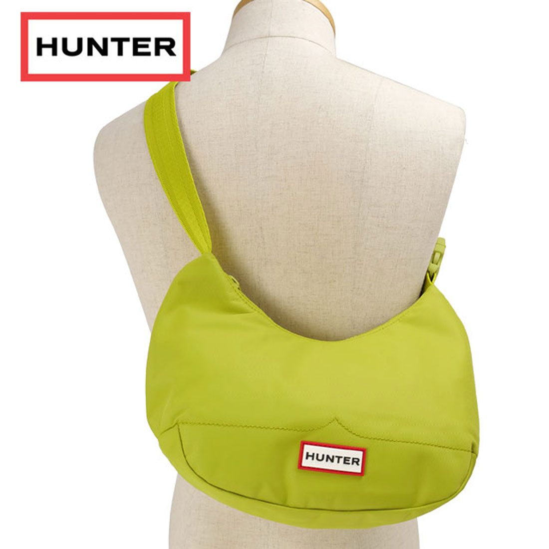 ハンター HUNTER nylon mini hobo magenta－flux [UBS3600KBM
