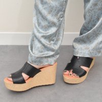 Oh my Sandals/オー マイ サンダルズ Oh my Sandals クッションインソール厚底ミュールサンダル/507522211