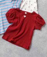 apres les cours/WEB限定 スクエアネックパフスリーブTシャツ/507640577