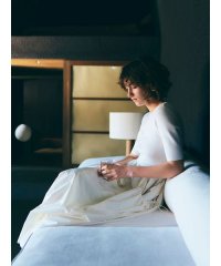 emmi atelier/ハーフスリーブニットドッキングワンピース/507835855