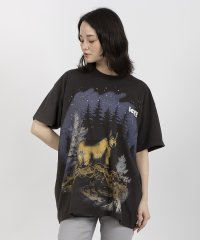 LEVI’S OUTLET/GRAPHIC COBALT Tシャツ THRIFTED WOLF ESPRESSO GRAPHIC/507894081