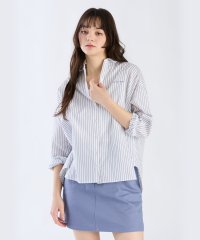 To b. by agnes b./WX65 SHIRT ストライプロングスリーブシャツ/507951690