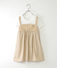ikka kids/フクレジャカード切り替えジップ使いワンピース（120〜160cm）/508009495