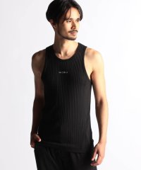 NICOLE CLUB FOR MEN/ランダムテレコ・メランジ天竺タンクトップ/508029507