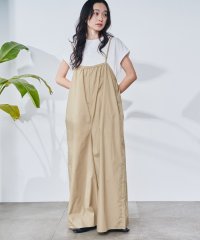 coen/【セットアイテム】フレンチスリーブ Tシャツ＆ギャザーサロペット セット/508047259