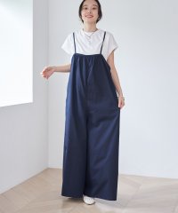 coen/【セットアイテム】フレンチスリーブ Tシャツ＆ギャザーサロペット セット/508047259