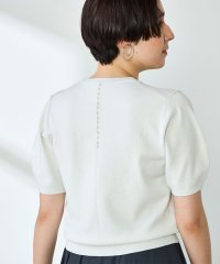 NOLLEY’S sophi/《手洗い可能》バックパールフォルム袖プルオーバーニット/508049206