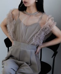 MAISON BREEZE/メゾンブリーズ MAISON BREEZE チュールフリルドッキングオールインワン/508076288