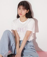 JILL by JILL STUART/ビッグリボンロゴ刺繍Tシャツ/508077187