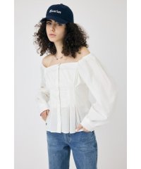 moussy/OFF SHOULDER シャツ/508080320