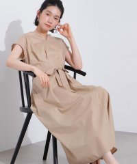 N Natural Beauty Basic/タックウエストリボンワンピース/508080375