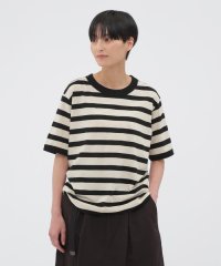 MHL./COTTON LINEN STRIPE JERSEY (オンラインショップ限定)/508080415