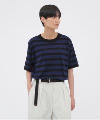 MHL./COTTON LINEN STRIPE JERSEY (オンラインショップ限定)/508080415