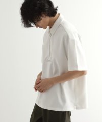 tk.TAKEO KIKUCHI/エンブロハーフジップシャツ/508082312