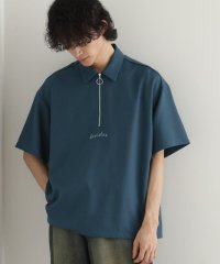 tk.TAKEO KIKUCHI/エンブロハーフジップシャツ/508082312