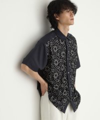 tk.TAKEO KIKUCHI/ボタニカルレースシャツ/508082316
