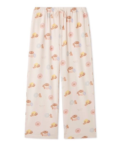 セール 30%OFF】ドーナツベア柄ロングパンツ(508083358