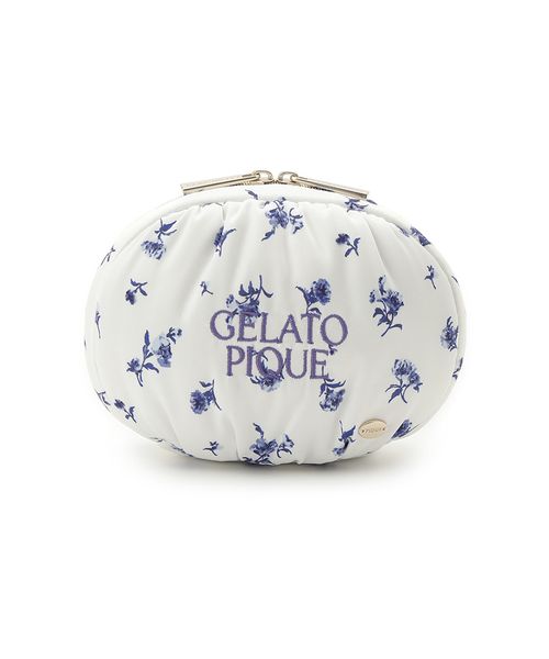 サテンロゴポーチ(508083367) | gelato pique(gelato pique) - d