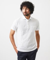 MICHEL KLEIN HOMME/《日本製》リンクスVネック半袖ポロシャツ/508083431