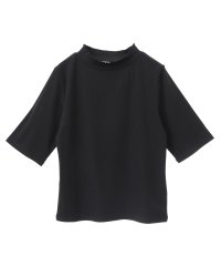 Green Parks/グリーン パークス Green Parks ・Petit Fleur 5分袖メロウリブTEE/508083506