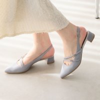 HIMIKO/ヒミコ 卑弥呼 ダブルベルトスリングバックパンプス/651506/508083770