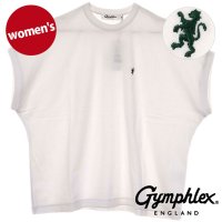 Gymphlex/ジムフレックス Gymphlex CREW NECK SLEEVELESS P.O. WHITE(GREEN) [#GY－C0361 FLK]/508083774