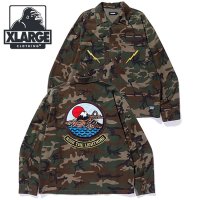 XLARGE/エクストララージ XLARGE RIPSTOP MILITARY SHIRT CAMO [101251014001]/508083803
