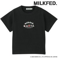 MILK FED/ミルクフェド MILKFED. × SANRIO CHARACTERS COMPACT S/S TEE WHITE [103251011019]/508083806