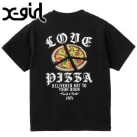 X-girl/エックスガール X－girl PEACE PIZZA S/S TEE WHITE [105251011015]/508083812