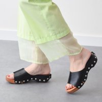 Claire Charlotte/クレア シャーロット Claire Charlotte ローヒールサボミュールサンダル/508084018