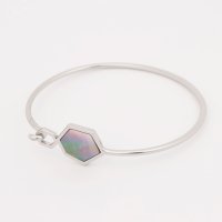 AGATHA PARIS/アガタ パリ AGATHA PARIS ハニーバングル、六角形、マザーオブパール/508084125