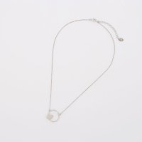 AGATHA PARIS/アガタ パリ AGATHA PARIS ニュアンスイヴェールネックレス、カットアウトサークル ドロップシェイプストーン&CZ/508084139