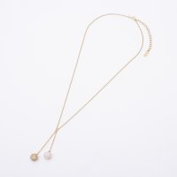 AGATHA PARIS/アガタ パリ AGATHA PARIS ドラゴンネックレス、パヴェ、ベージュ/508084149