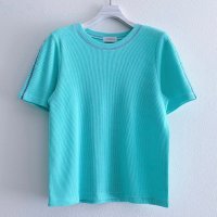 HCAE/エイチシーエーイー HCAE CONTRAST STITCH SHORT SLEEVE TOP/508084355