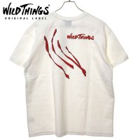 WILD THINGS/ワイルドシングス WILD THINGS ARCHIVE TEE “CLAW MARK” WHITE [WT25066SK]/508084381