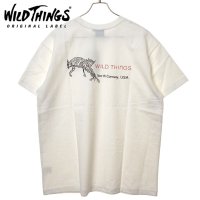 WILD THINGS/ワイルドシングス WILD THINGS ARCHIVE TEE “WILD CAT” WHITE [WT25067SK]/508084382