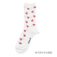 agnes b. /アニエスベー agnes b. 福助 【()】 靴下 ハート総柄 クルー丈 (3144－812)婦人 女性 レディース フクスケ fukuske ふくすけ/508084466