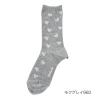 agnes b. /アニエスベー agnes b. 福助 【()】 靴下 ハート総柄 クルー丈 (3144－812)婦人 女性 レディース フクスケ fukuske ふくすけ/508084466