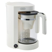 Toffy/トフィー Toffy コーヒーメーカー コーヒーマシーン カフェブレンダー Tea & Coffee メーカー 650ml 保温 ホワイト イエロー 白 K－H/508084469