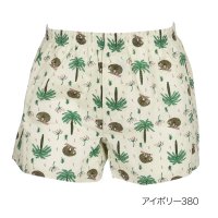 fukuske FUN/フクスケ ファン fukuske FUN 福助 【fukuske FUN(フクスケファン)】 トランクス ナマケモノ柄 トランクス 綿100％(453P2013/508084485