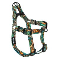 WOLFGANG/ウルフギャング WOLFGANG ハーネス 犬 小型犬 Lサイズ 引っ張り 防止 抜けない 介護 ドッグ ペット 丈夫 HARNESS WH－003【返品不可商/508084507
